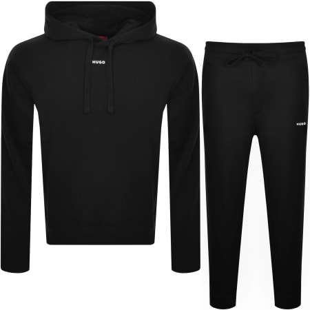 Product Image for HUGO Logo DapoDayote Tracksuit Black