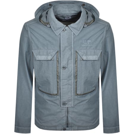 Product Image for CP Company Flat Nylon Overshirt Blue