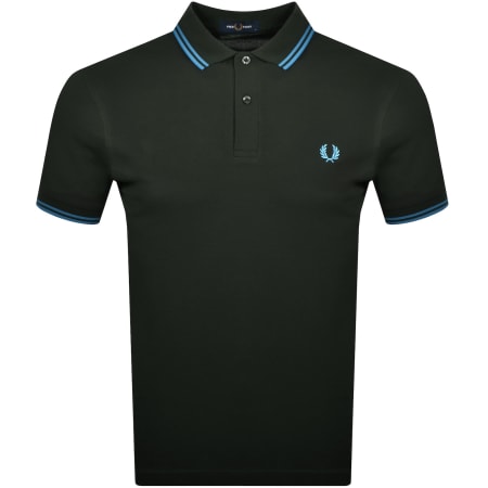 Product Image for Fred Perry Twin Tipped Polo T Shirt Green