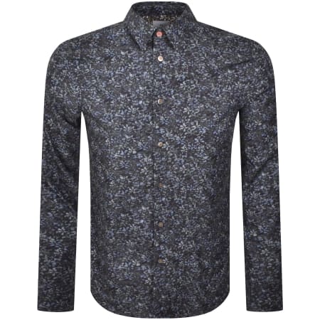 Product Image for Paul Smith Tailored Fit Long Sleeve Shirt Blue
