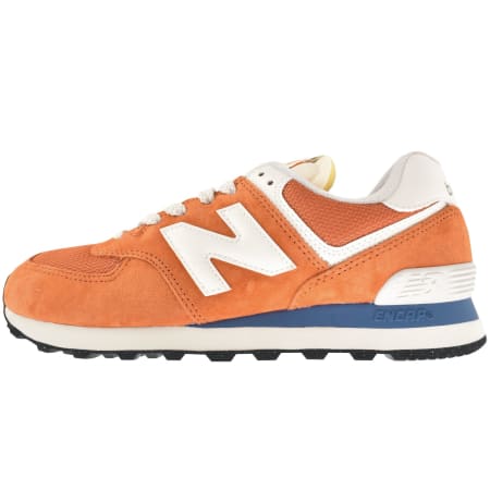 Product Image for New Balance 574 Trainers Orange
