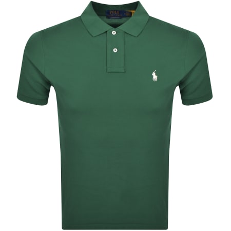 Product Image for Ralph Lauren Custom Slim Polo T Shirt Green