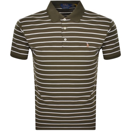 Product Image for Ralph Lauren Custom Slim Fit Polo T Shirt Green