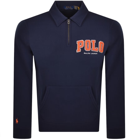 Product Image for Ralph Lauren Quarter Zip Sweatshirt Navy