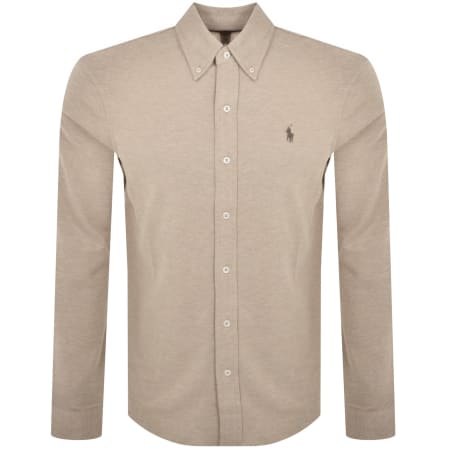 Product Image for Ralph Lauren Featherweight Mesh Shirt Beige