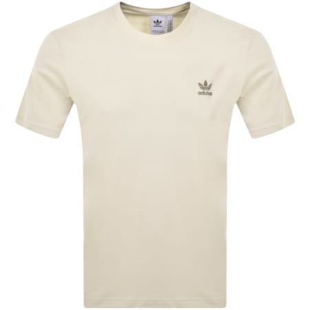 Product Image for adidas Originals Trefoil T Shirt Cream