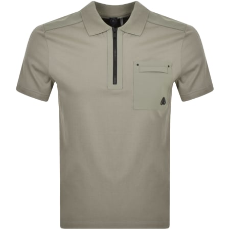 Product Image for Moose Knuckles Dalon Polo T Shirt Grey