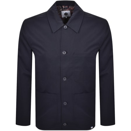 Product Image for Pretty Green Didsbury Overshirt Navy