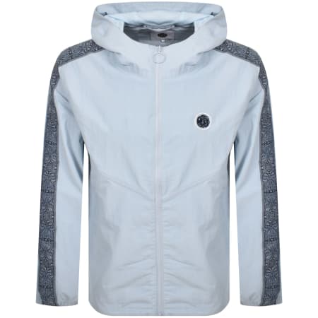 Product Image for Pretty Green Eclipse Tape Hooded Jacket Blue