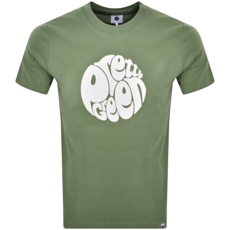 Product Image for Pretty Green Gillespie Logo T Shirt Green