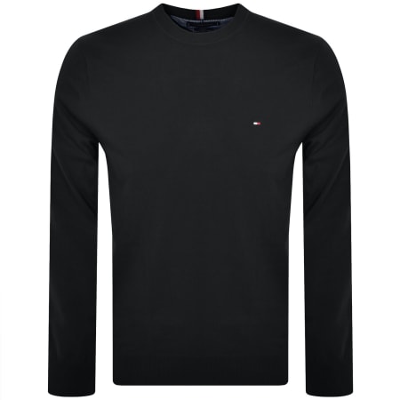 Product Image for Tommy Hilfiger 1985 Crew Neck Knit Jumper Black