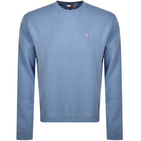 Product Image for Tommy Jeans Flag Logo Sweatshirt Blue