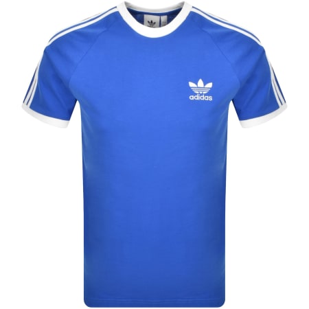 Product Image for adidas Originals 3 Stripes T Shirt Blue