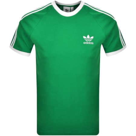 Product Image for adidas Originals 3 Stripes T Shirt Green