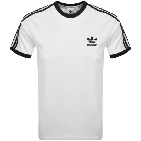 Product Image for adidas Originals 3 Stripe T Shirt White