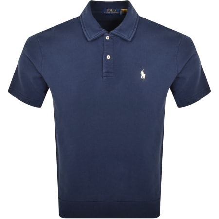 Product Image for Ralph Lauren Short Sleeve Polo Sweatshirt Navy