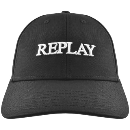 Product Image for Replay Logo Baseball Cap Black