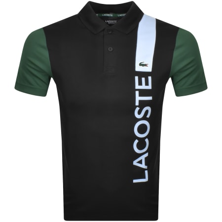 Product Image for Lacoste Sport Short Sleeved Polo T Shirt Black