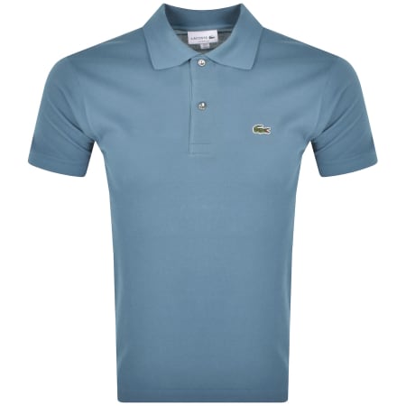 Product Image for Lacoste Short Sleeved Polo T Shirt Blue