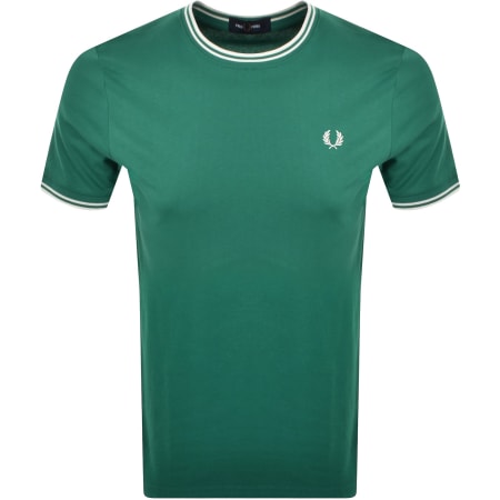 Product Image for Fred Perry Twin Tipped T Shirt Green