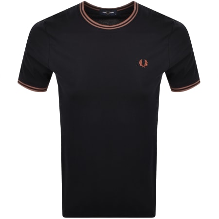 Product Image for Fred Perry Twin Tipped T Shirt Navy