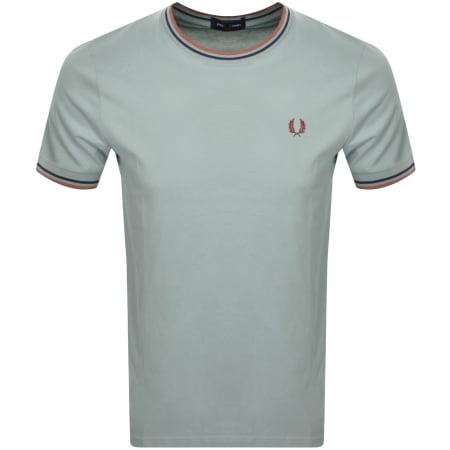 Product Image for Fred Perry Twin Tipped T Shirt Blue