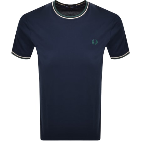 Product Image for Fred Perry Twin Tipped T Shirt Blue