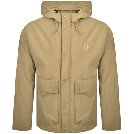Product Image for Fred Perry Cropped Fishing Parka Jacket Khaki