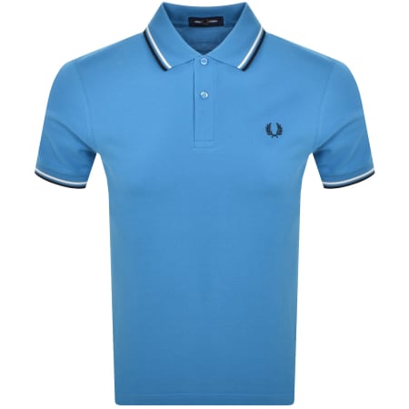 Product Image for Fred Perry Twin Tipped Polo T Shirt Blue