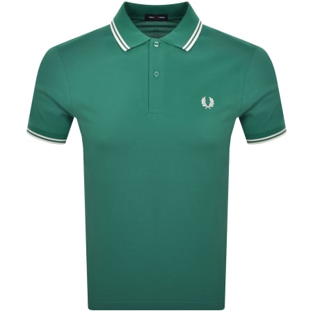 Product Image for Fred Perry Twin Tipped Polo T Shirt Green
