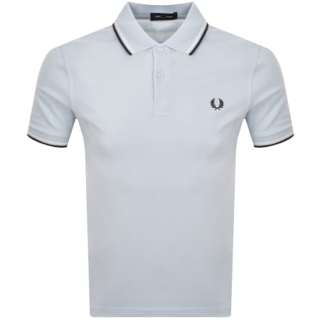 Product Image for Fred Perry Twin Tipped Polo T Shirt Blue