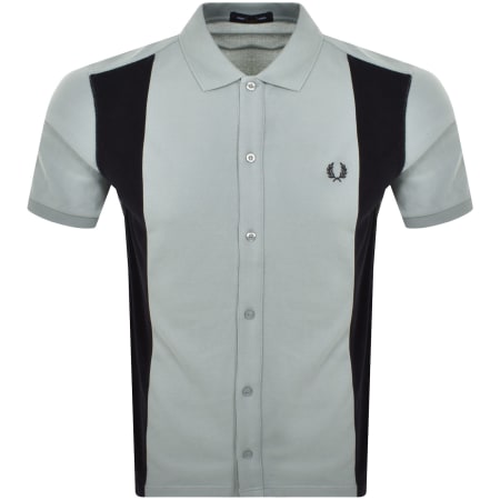 Product Image for Fred Perry Towelling Panel Polo T Shirt Blue