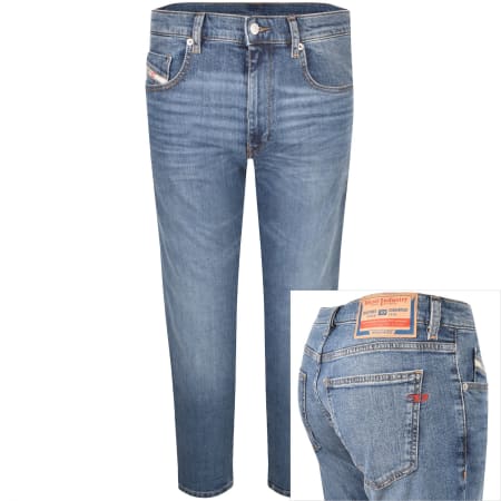 Product Image for Diesel D Strukt Slim Fit Dark Wash Jeans Blue