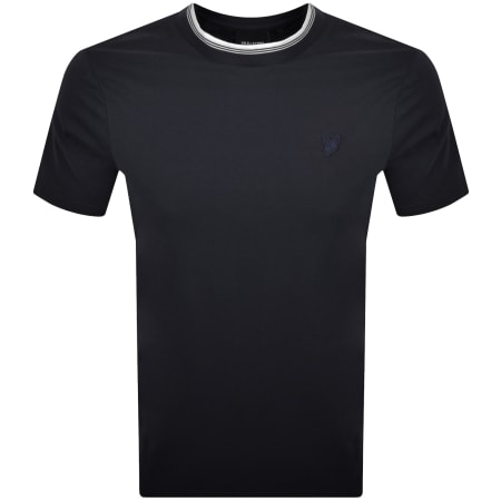 Product Image for Lyle And Scott Tipped T Shirt Navy