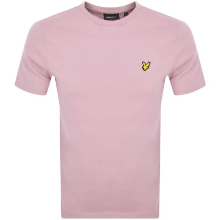 Product Image for Lyle And Scott Crew Neck T Shirt Pink
