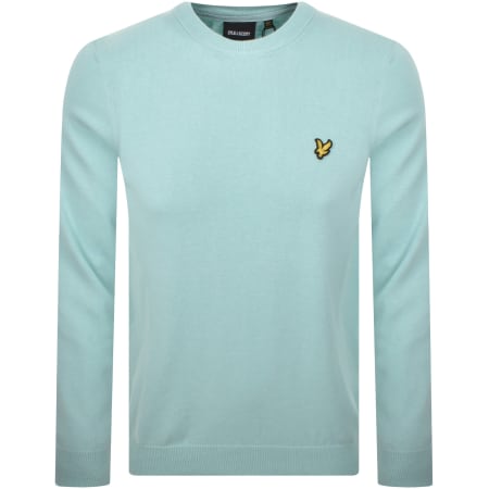 Product Image for Lyle And Scott Cotton Knitted Jumper Blue