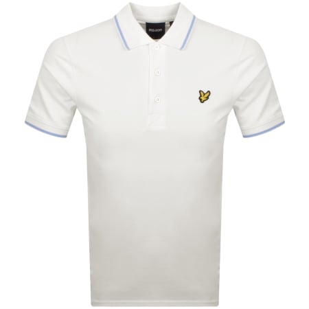 Product Image for Lyle And Scott Tipped Polo T Shirt White
