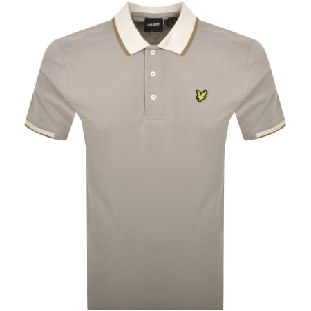 Product Image for Lyle And Scott Half Tipped Polo Grey