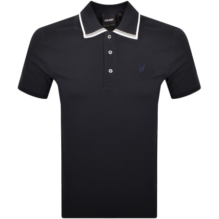 Product Image for Lyle And Scott Tipped Polo T Shirt Navy