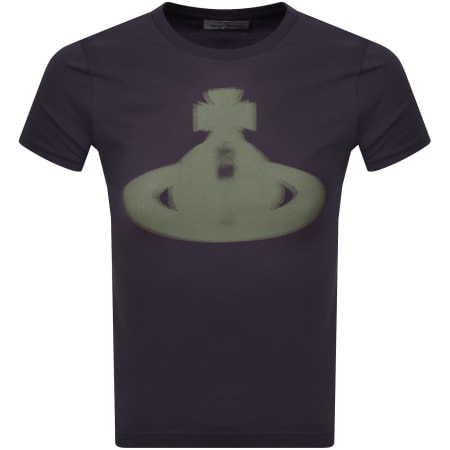 Product Image for Vivienne Westwood Halftone Orb T Shirt Plum
