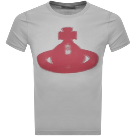 Product Image for Vivienne Westwood Halftone Orb T Shirt Grey