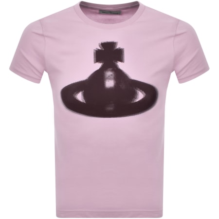 Product Image for Vivienne Westwood Halftone Orb T Shirt Pink