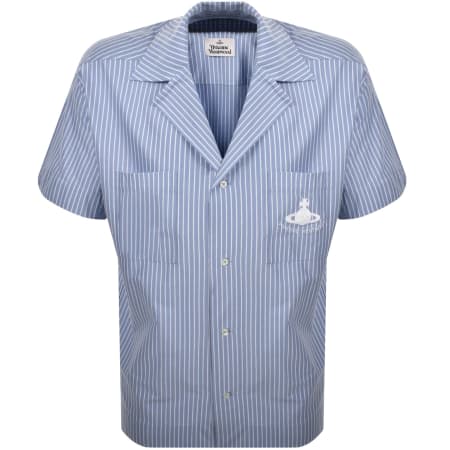 Product Image for Vivienne Westwood Oversized Camp Shirt Blue