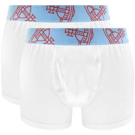 Product Image for Vivienne Westwood 2 Pack Boxer Trunks White