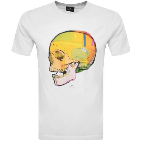 Product Image for Paul Smith Skull T Shirt White