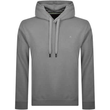 Product Image for Replay Fleece Hoodie Lead Grey