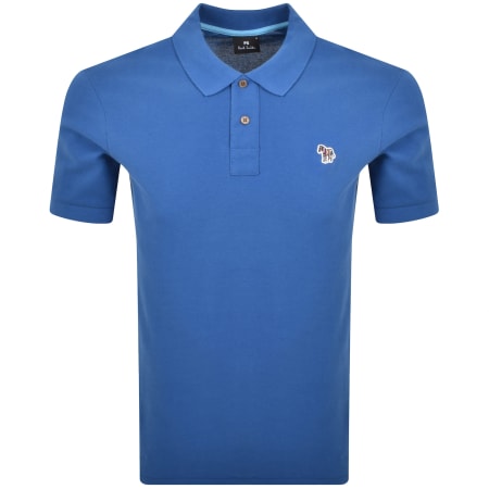Product Image for Paul Smith Regular Polo T Shirt Blue