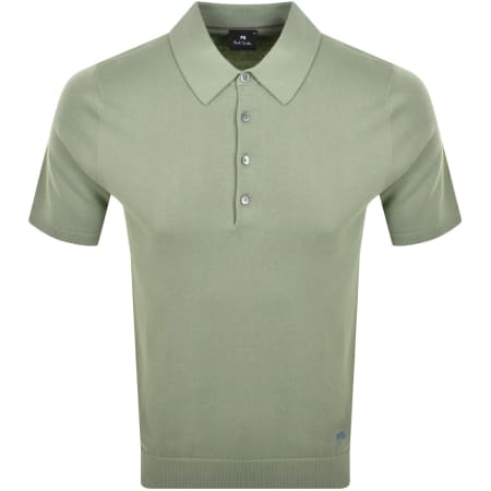Product Image for Paul Smith Knit Polo T Shirt Green