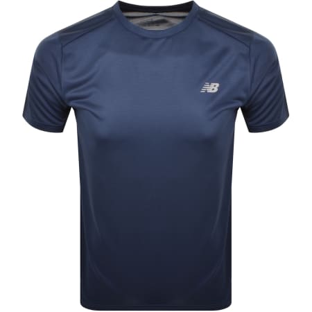 Product Image for New Balance Logo T Shirt Navy