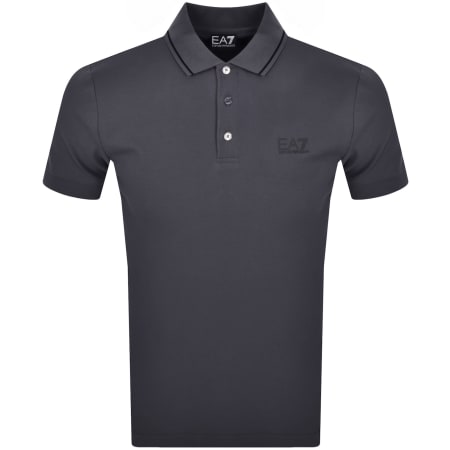 Product Image for EA7 Emporio Armani Core ID Tipped Polo Grey